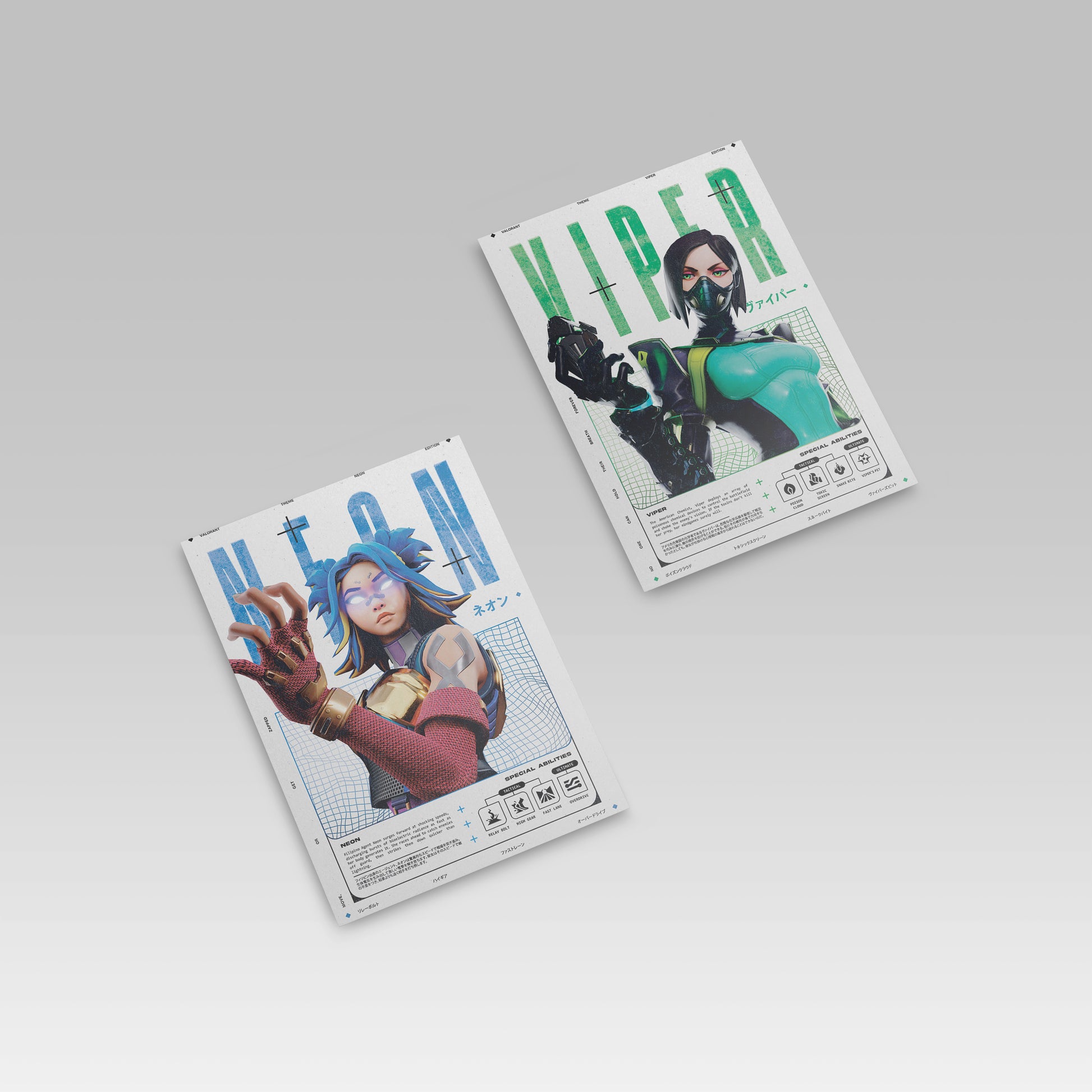 Valorant Posters Volume 2 - A4 Size 10 Posters