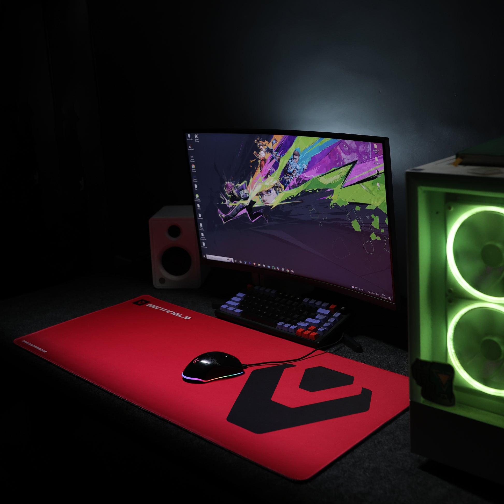 Sen Red Limited Edition Mousepad - (900x400mm)