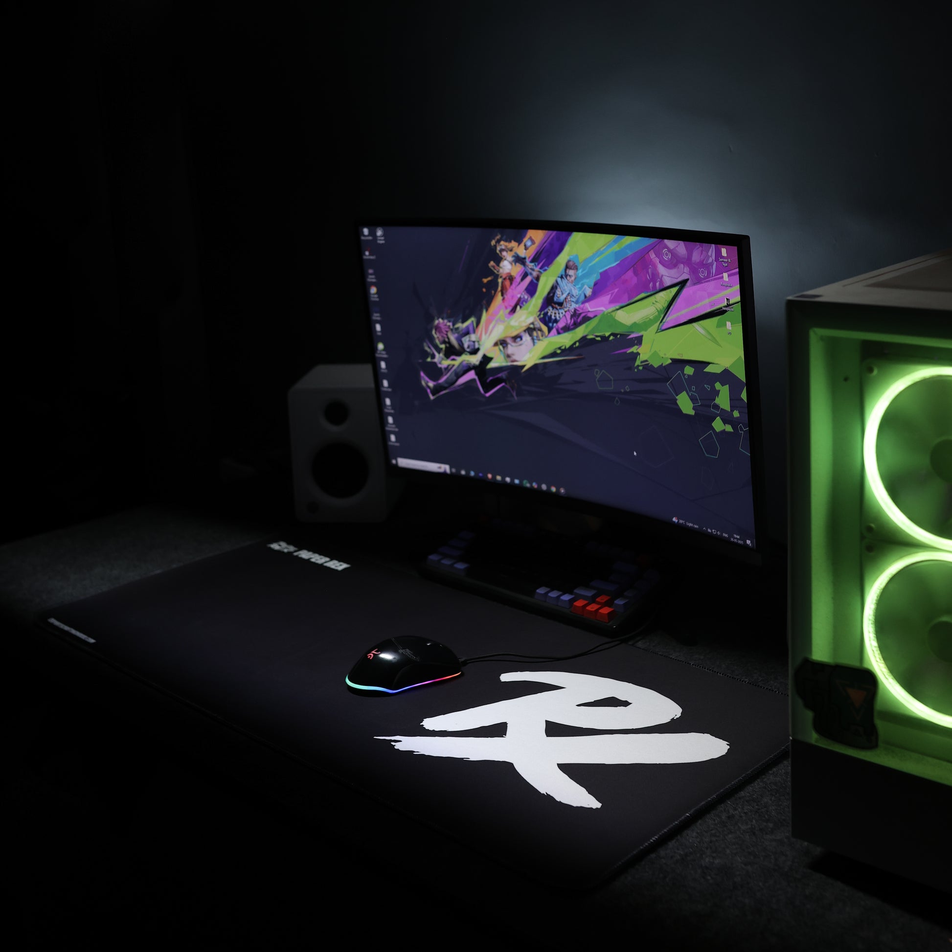 PRX Black - Mousepad (900x400mm)