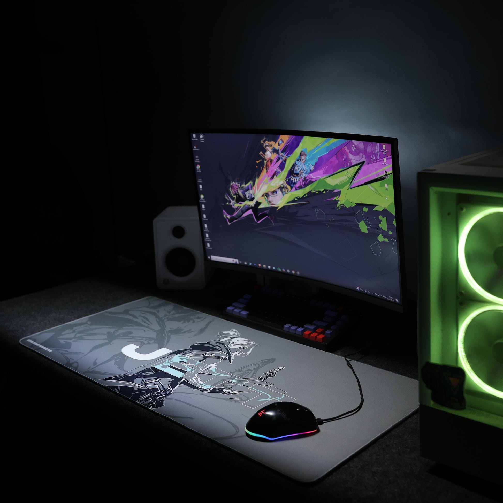 Jett All Grey - Mousepad (900x400mm)