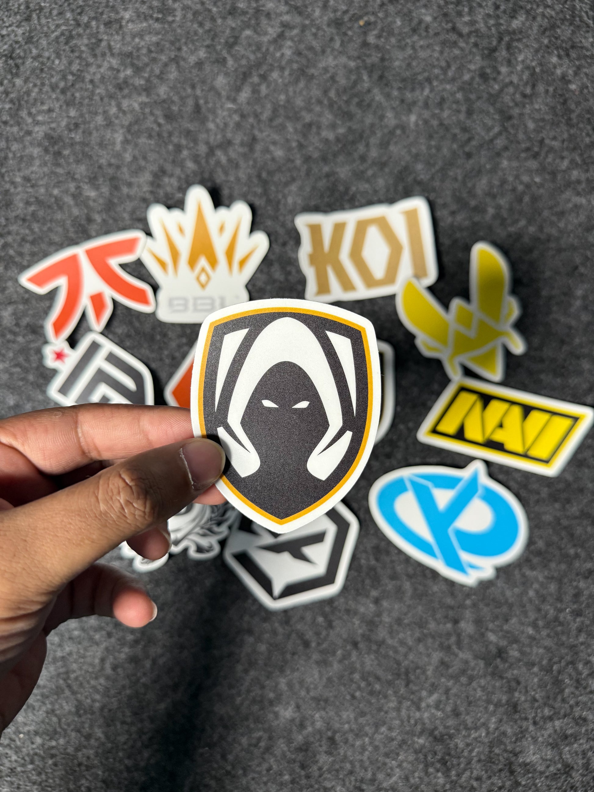 Pack Of 12 - VCT EMEA Teams Stickers (3 inch)