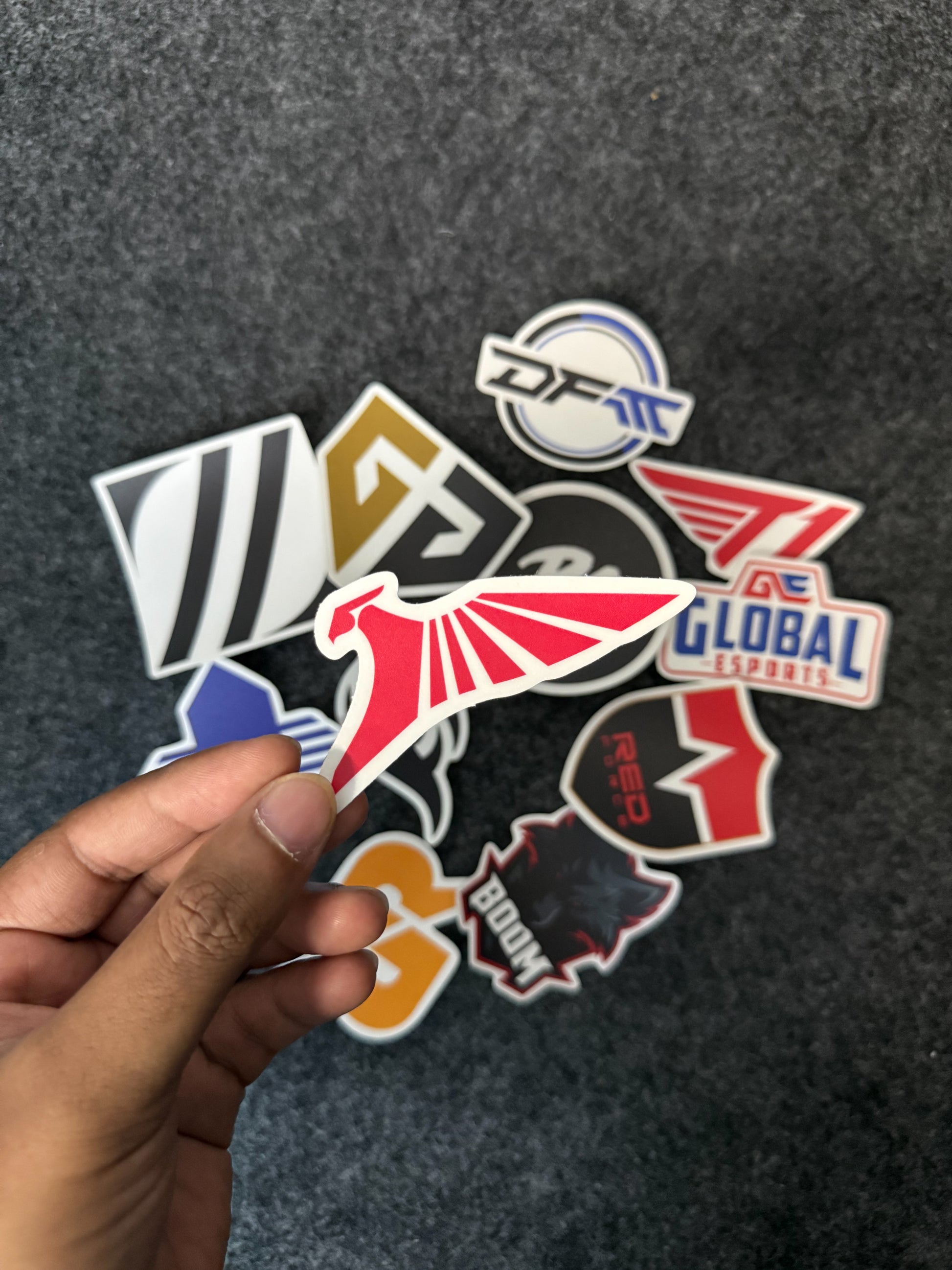 Pack Of 12 - VCT Pacific Teams Stickers (3 inch)