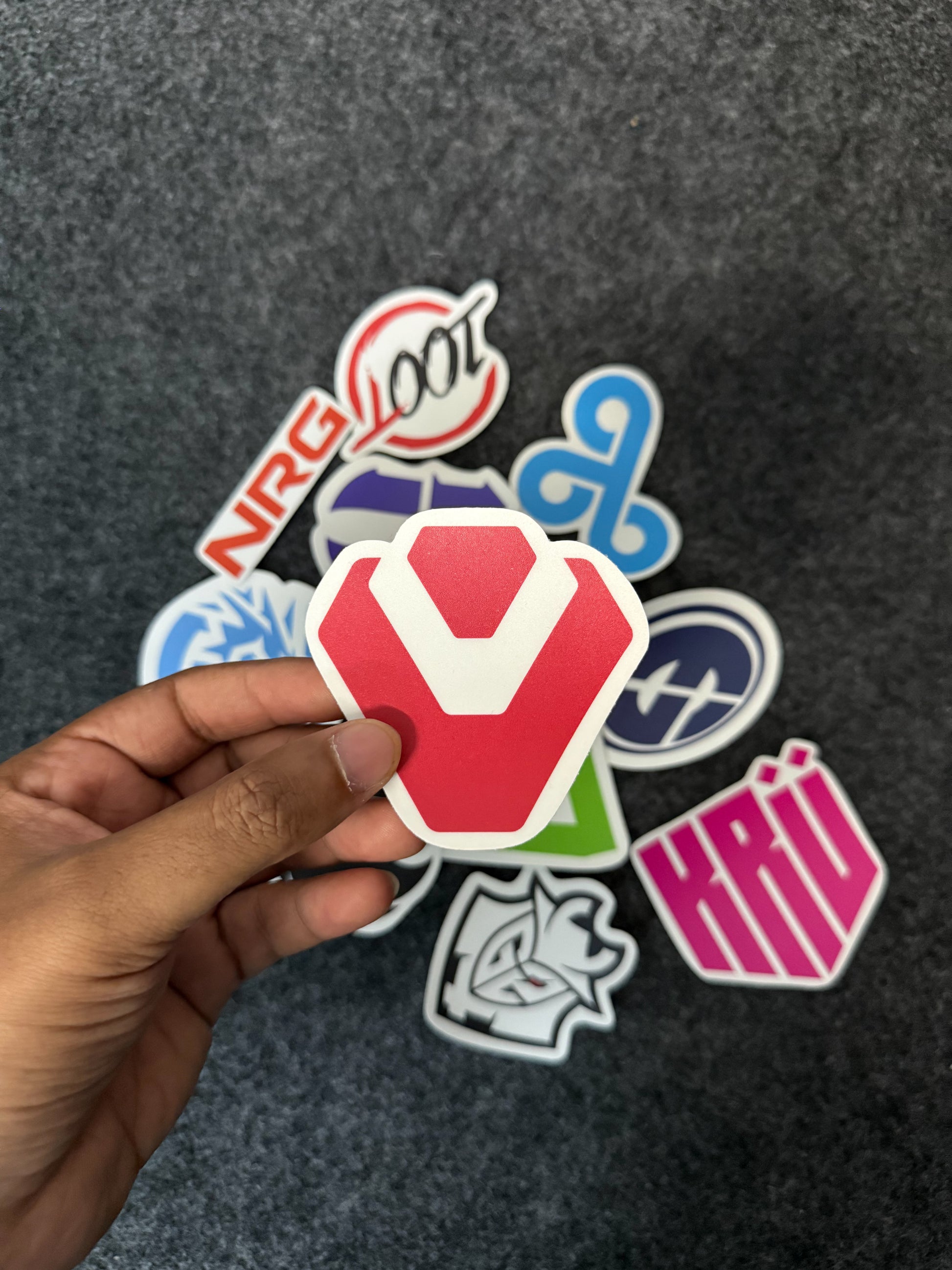 Pack Of 12 - VCT NA Teams Stickers (3 inch)