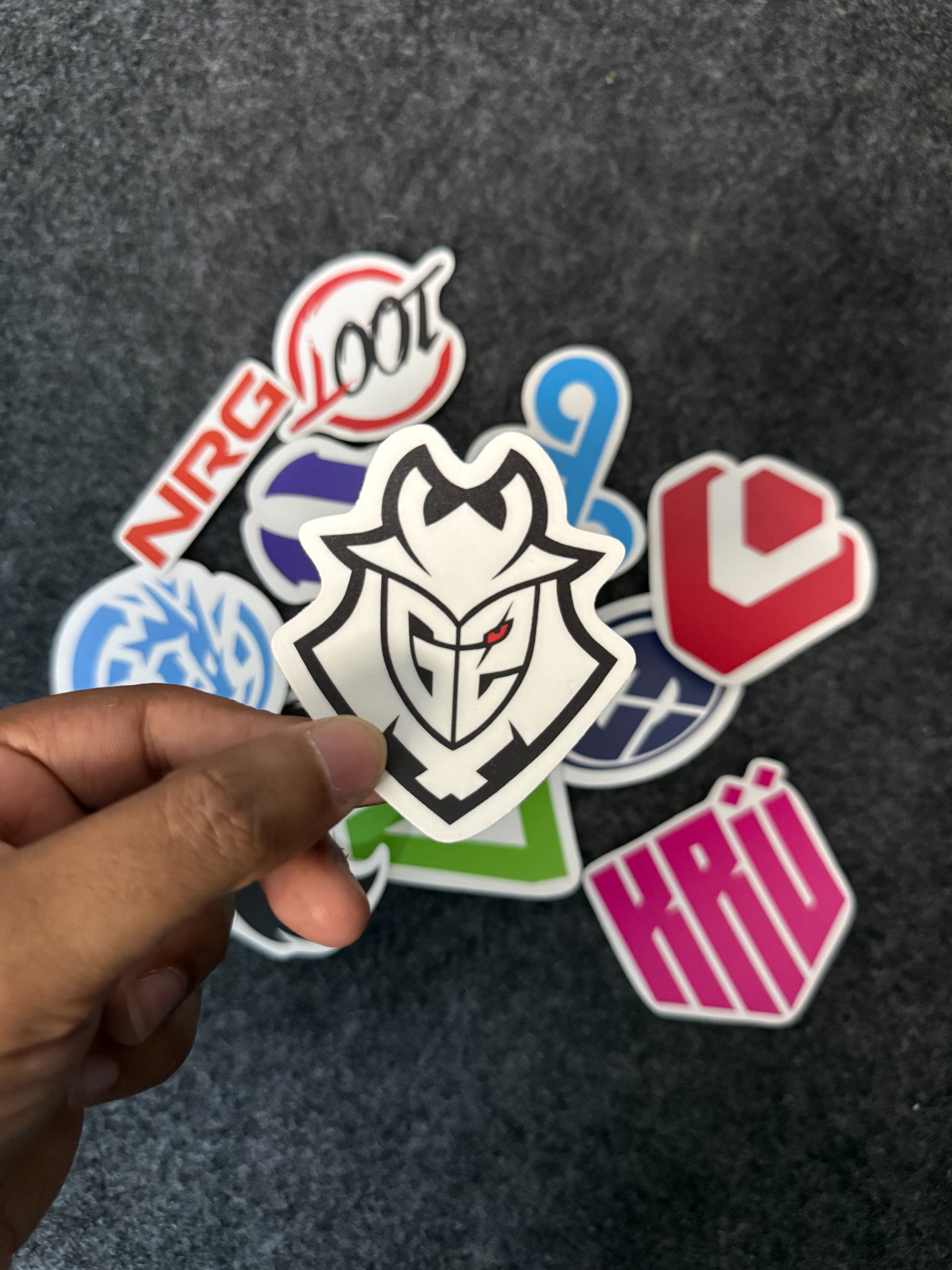 Pack Of 12 - VCT NA Teams Stickers (3 inch)