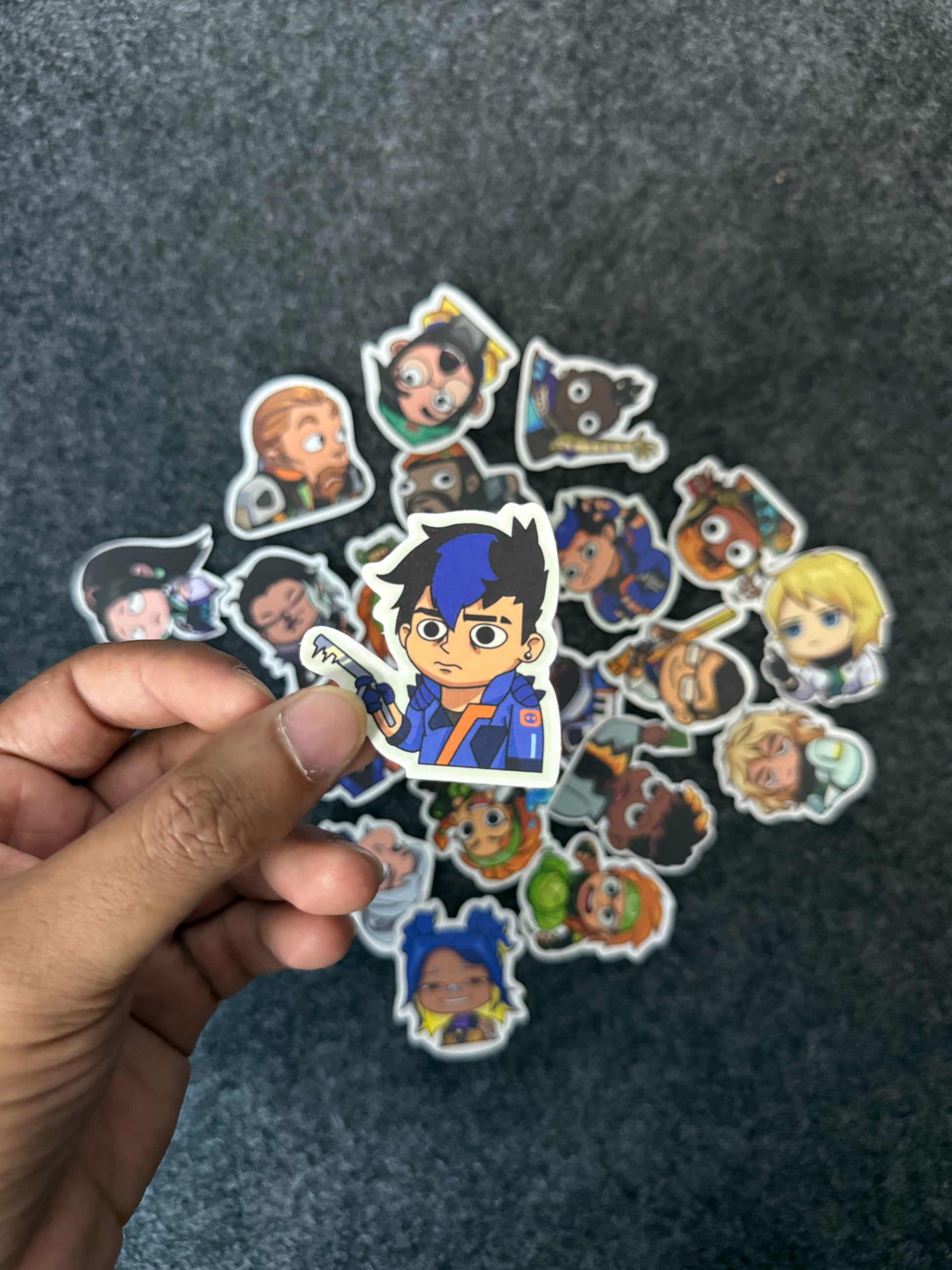 Pack of 20 - Valorant Vinyl Stickers (2 inch)