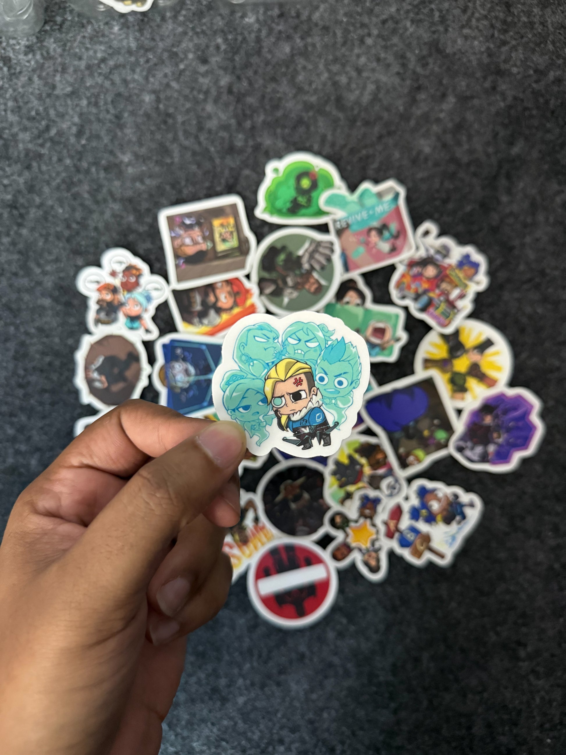 Pack of 25 - Valorant Vinyl Stickers Set 2 (2 inch)