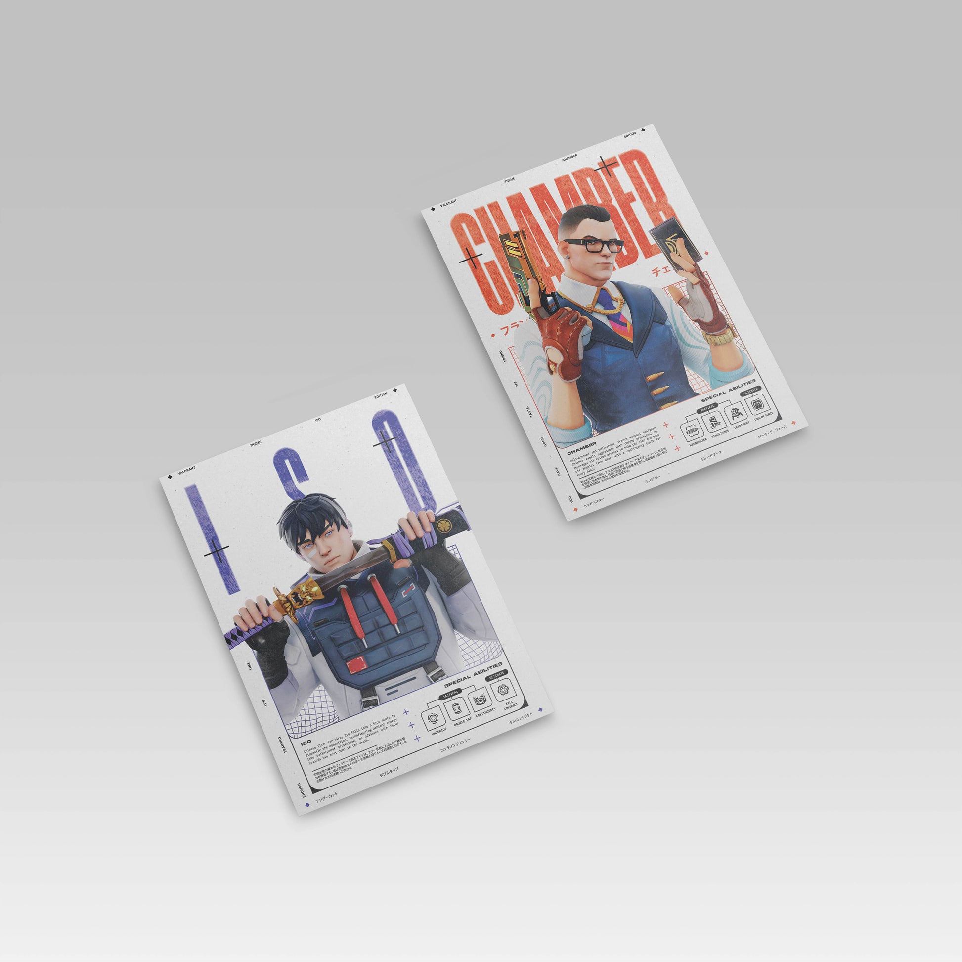 Valorant Posters Volume 2 - A4 Size 10 Posters