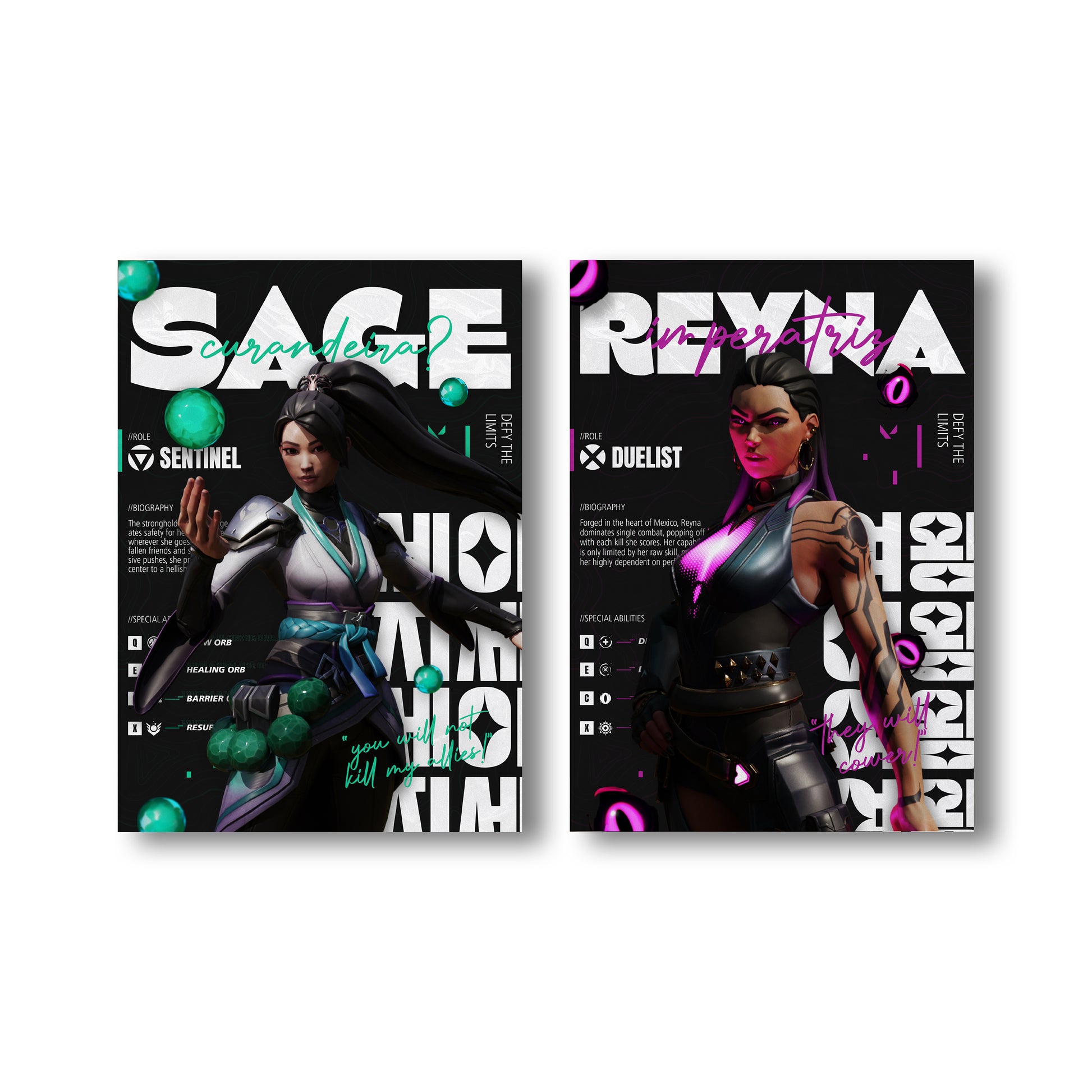 Valorant Posters Volume 4 - A4 Size 10 Posters