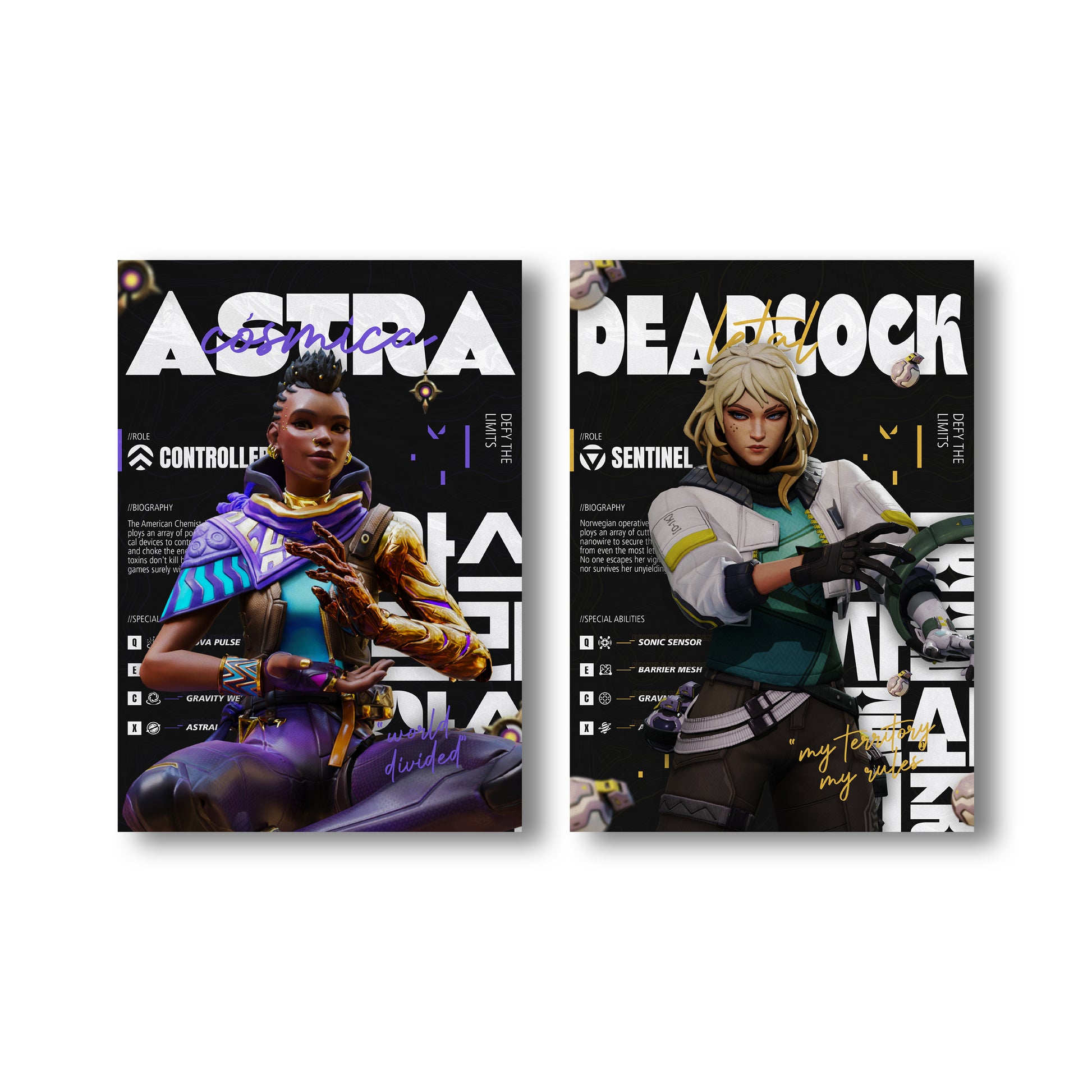 Valorant Posters Volume 4 - A4 Size 10 Posters