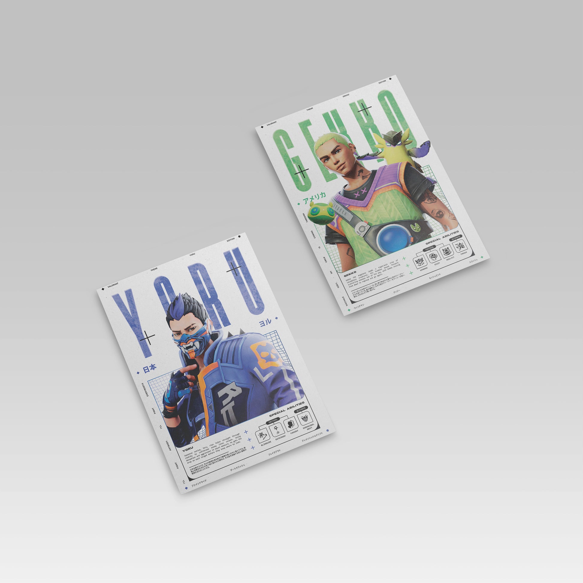 Valorant Posters Volume 2 - A4 Size 10 Posters