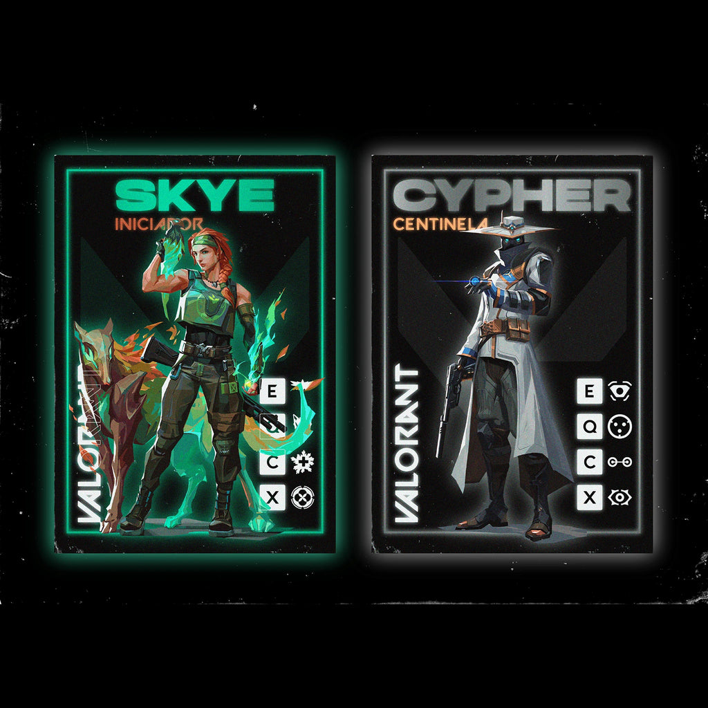 Valorant Posters Volume 3 - A4 Size 12 Posters