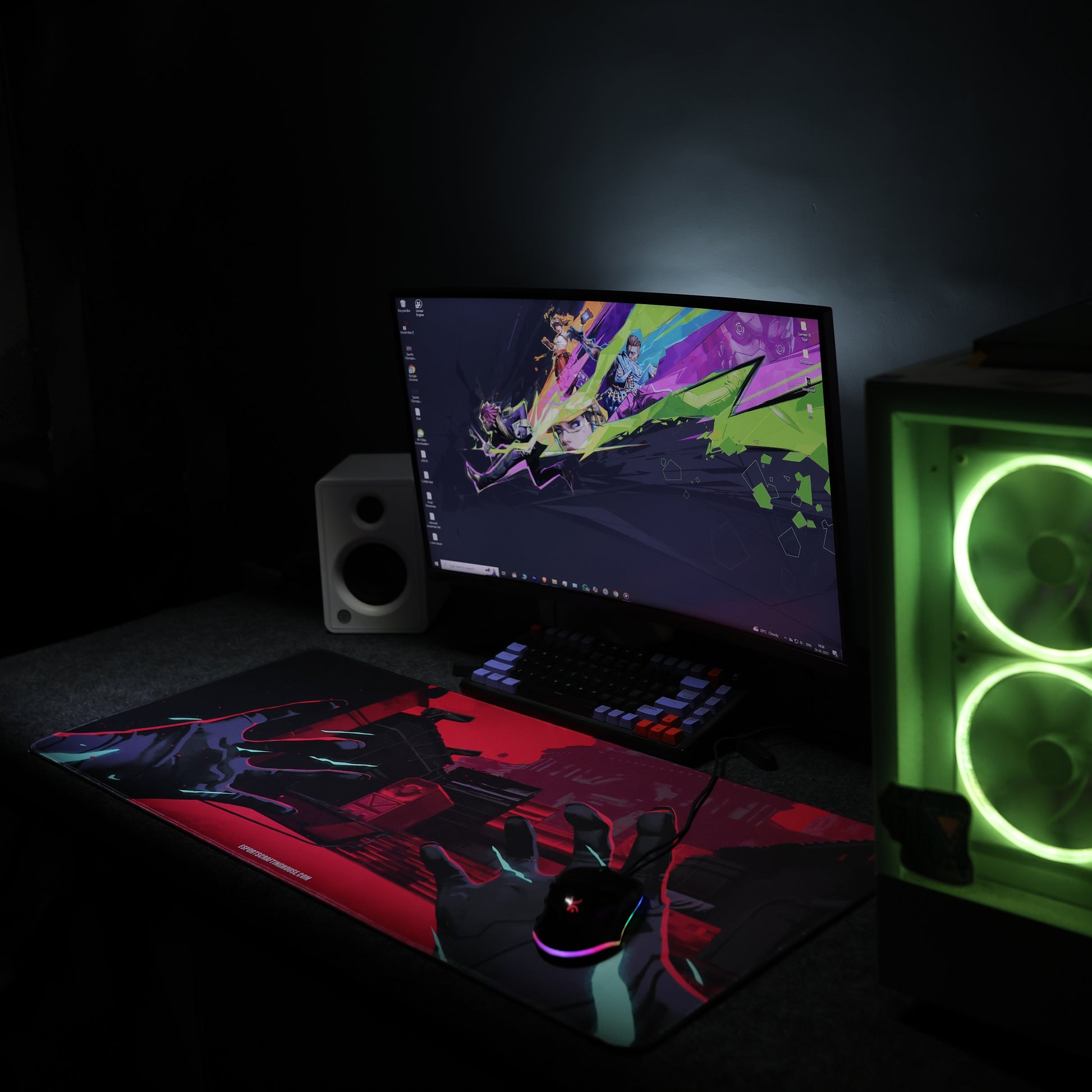 Omen Hands - Mousepad (900x400mm)