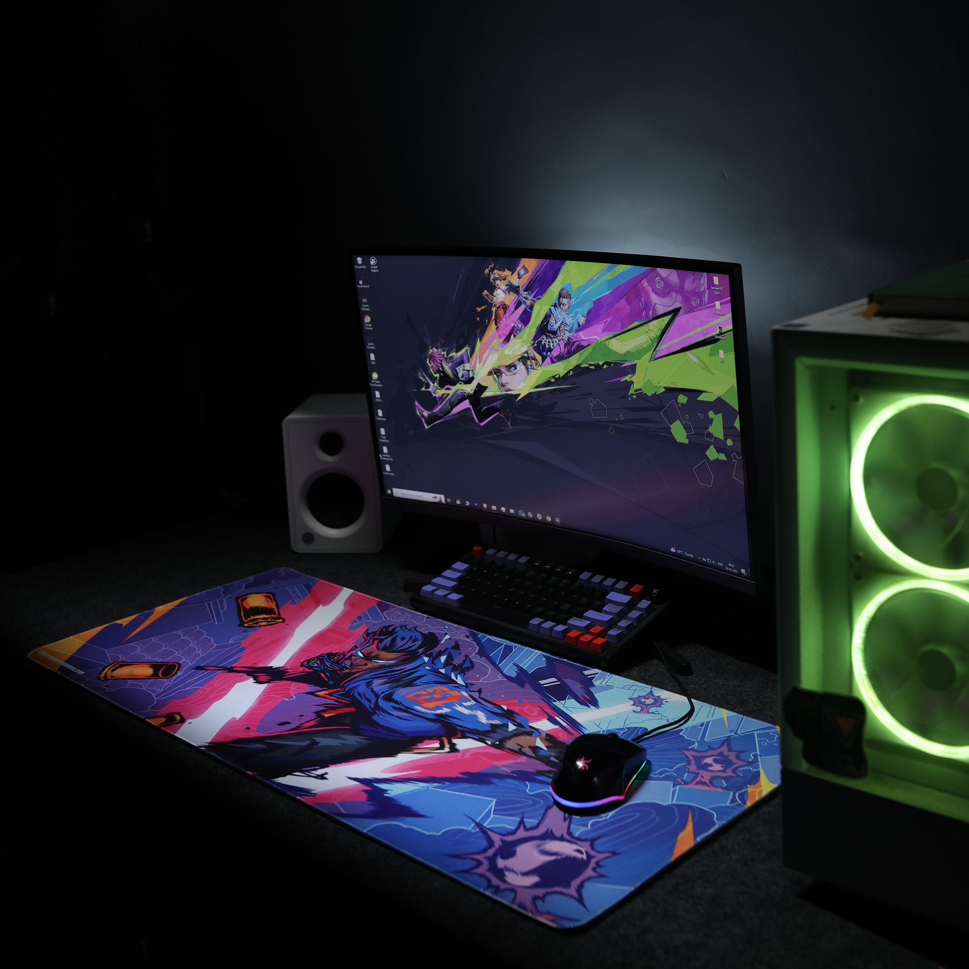 Yoru Limited Edition Art - Mousepad (900x400mm)