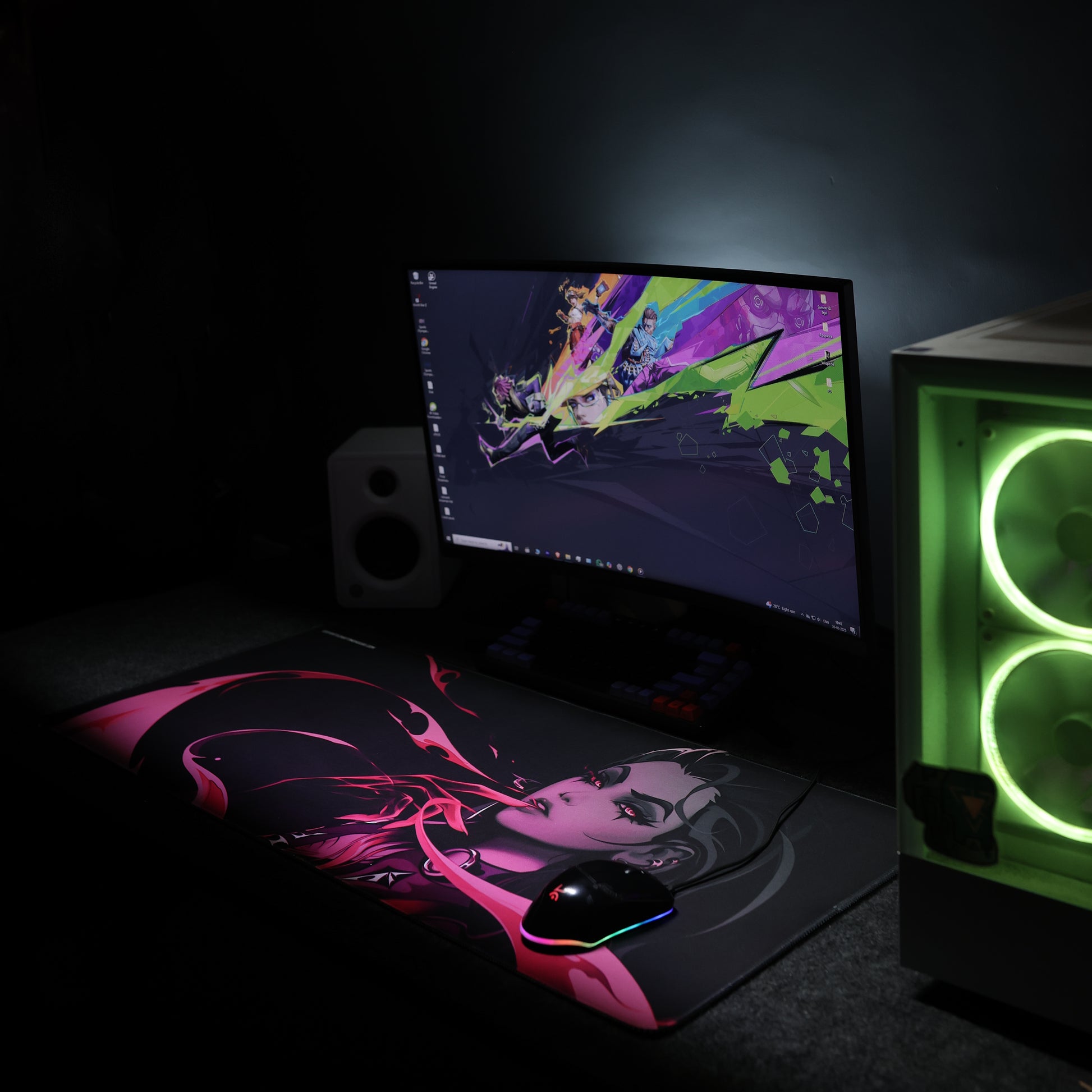 Reyna Purple Aura - Mousepad (900x400mm)