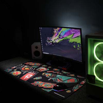 Raze Abilities art - Mousepad (900x400mm)
