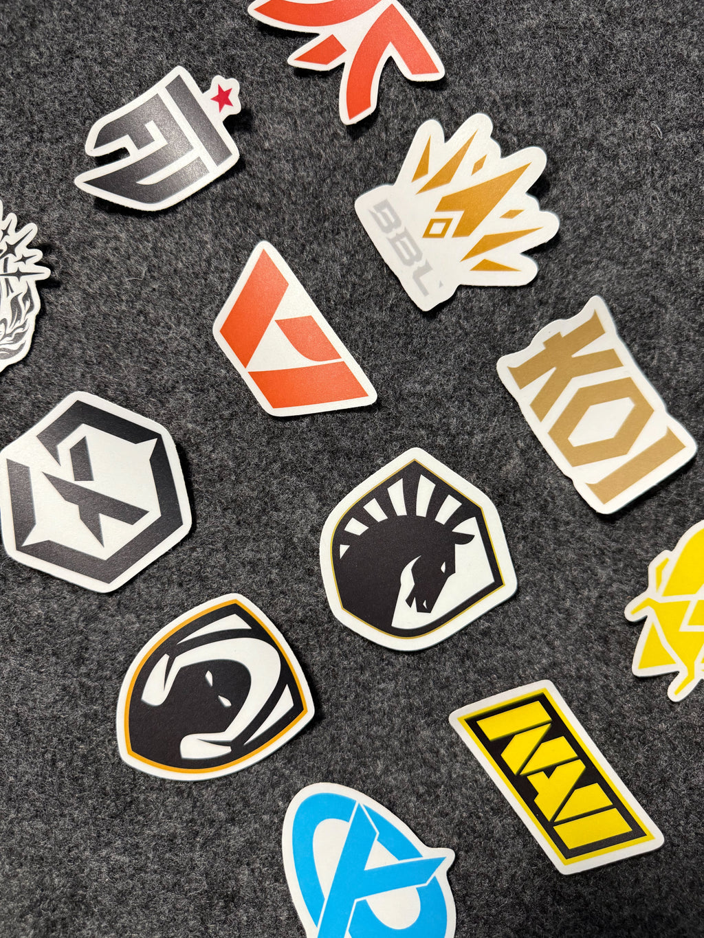 Pack Of 12 - VCT EMEA Teams Stickers (3 inch)