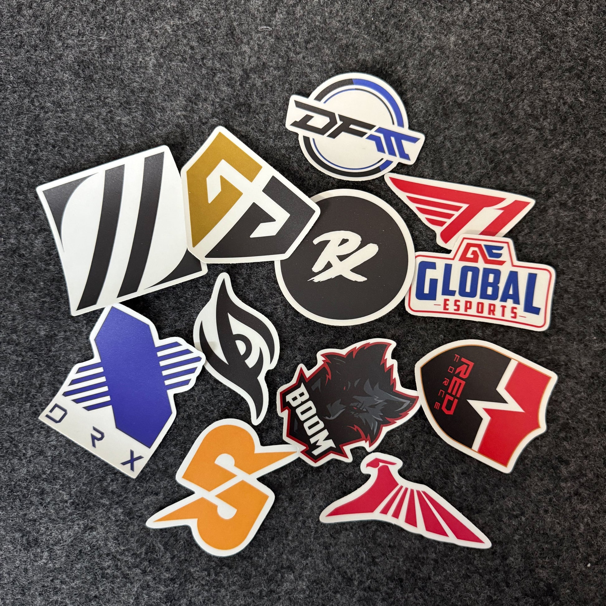 Pack Of 12 - VCT Pacific Teams Stickers (3 inch)