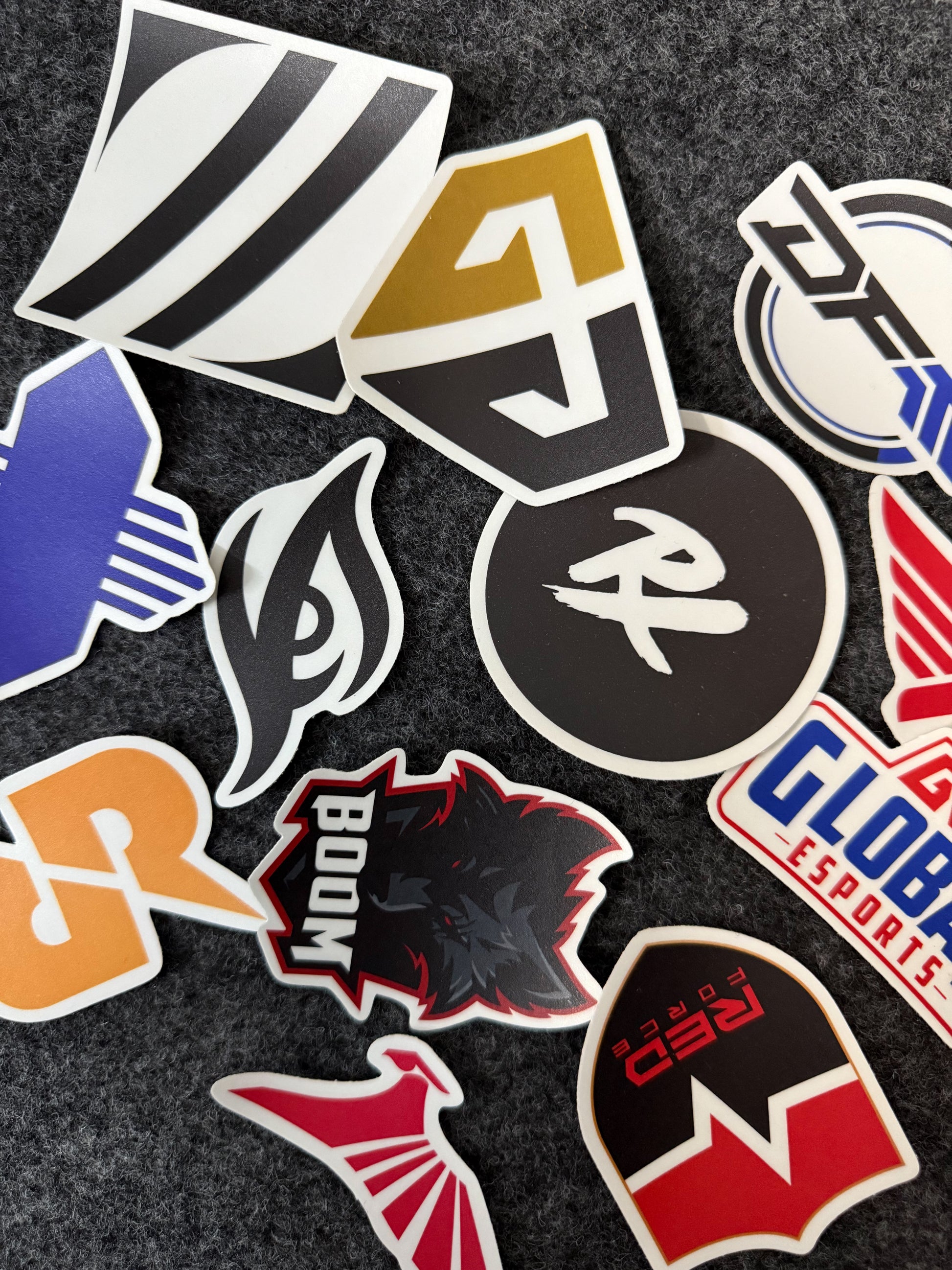 Pack Of 12 - VCT Pacific Teams Stickers (3 inch)