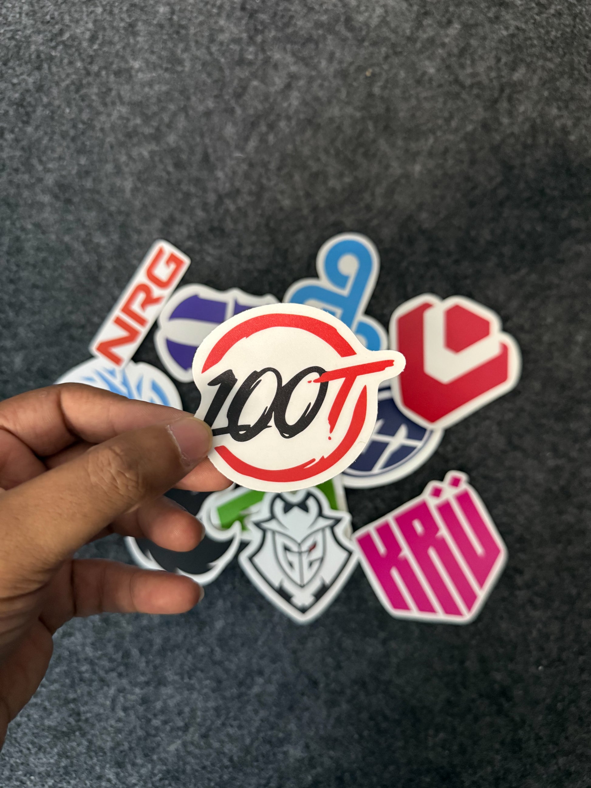 Pack Of 12 - VCT NA Teams Stickers (3 inch)