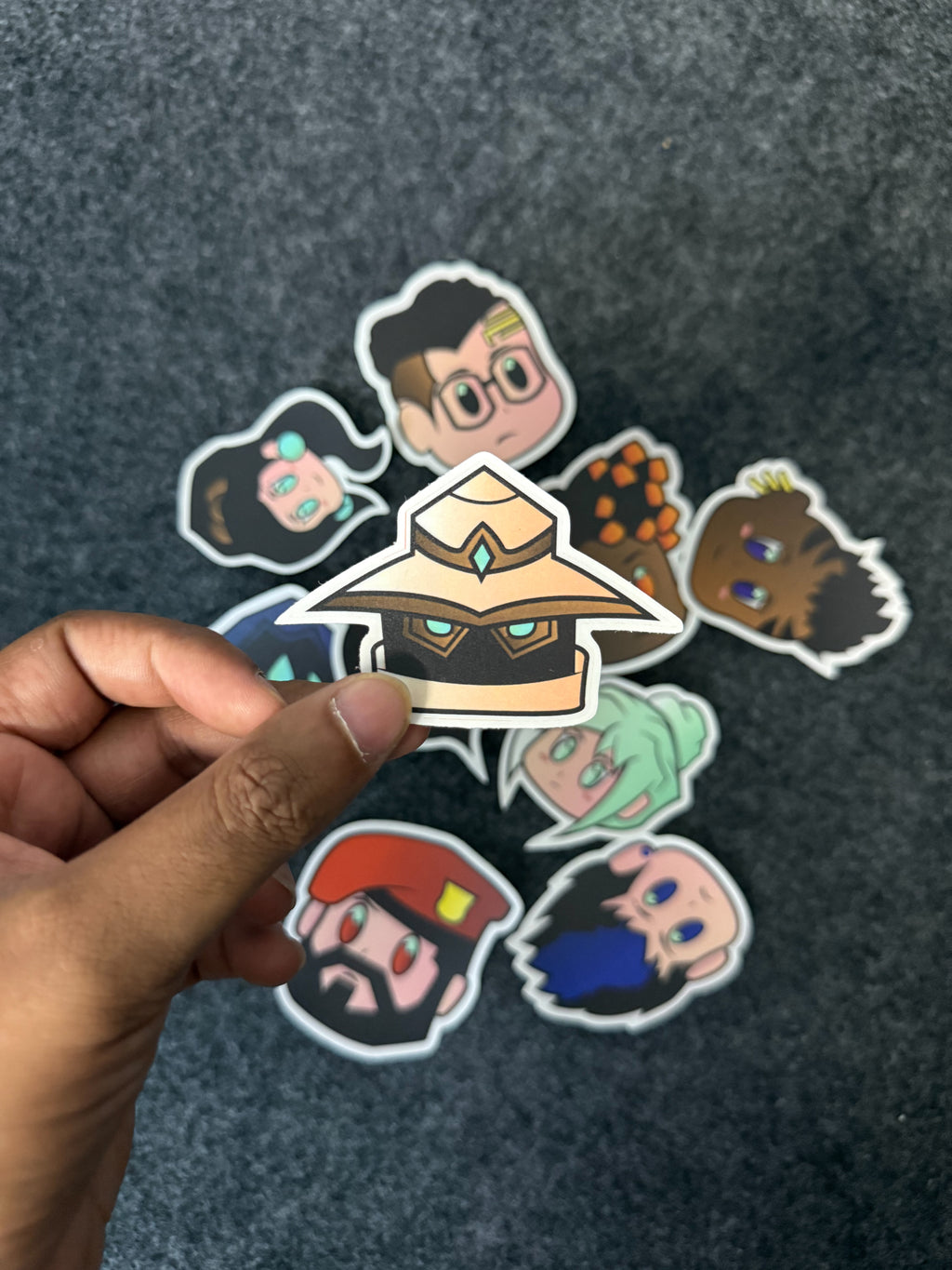 Pack of 10 - Valorant Vinyl Stickers Set 2 (3 inch)