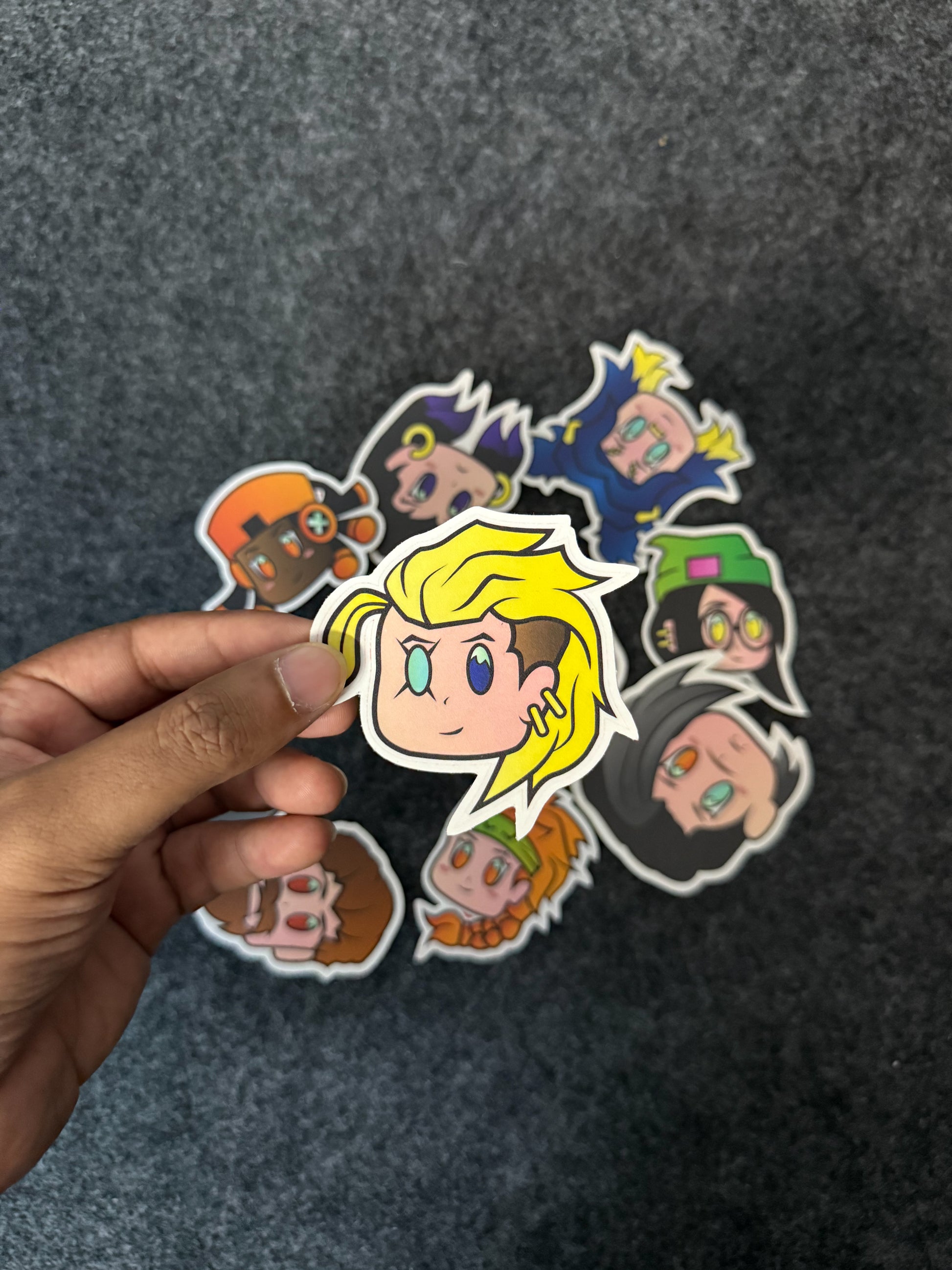 Pack of 10 - Valorant Vinyl Stickers Set 1 (3 inch)