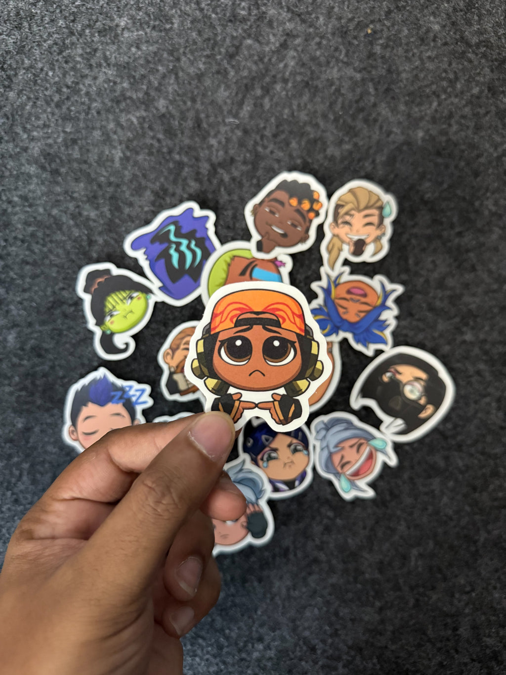 Pack of 15 - Valorant Vinyl Stickers (2 inch)