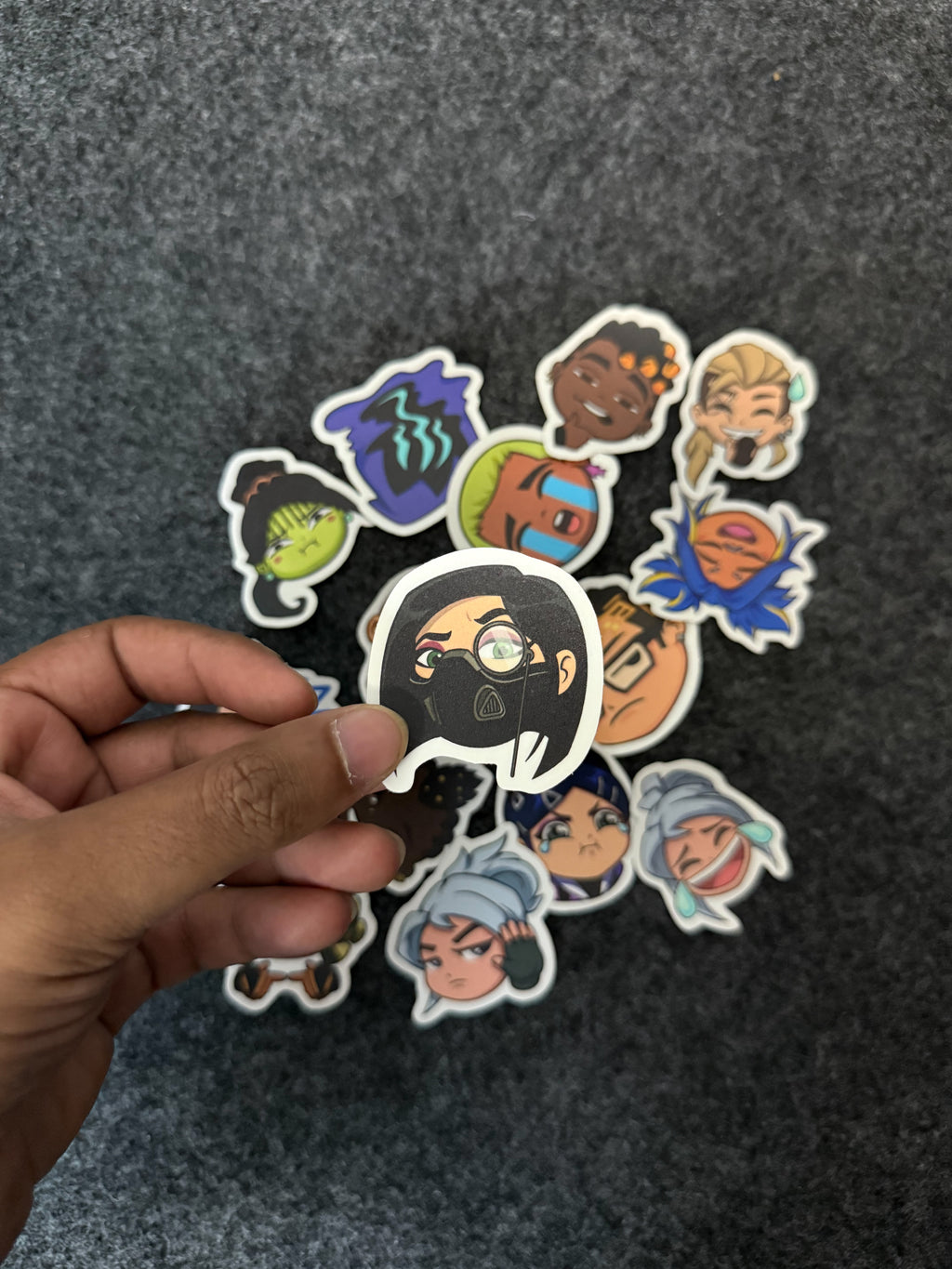 Pack of 15 - Valorant Vinyl Stickers (2 inch)