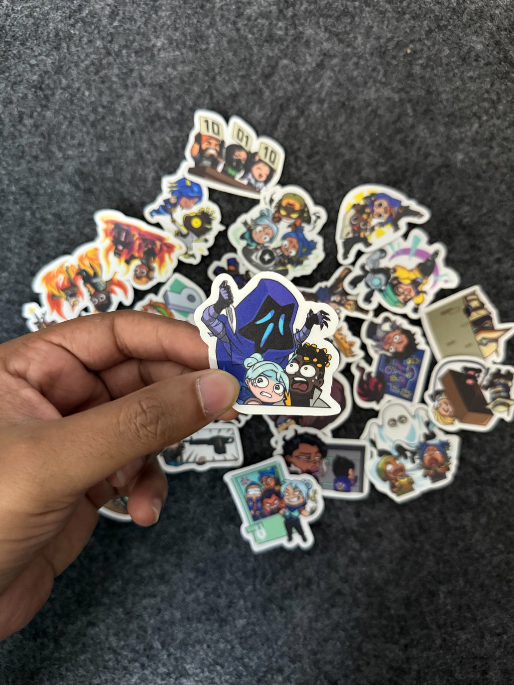 Pack of 25 - Valorant Vinyl Stickers Set 1 (2 inch)