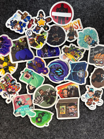 Pack of 25 - Valorant Vinyl Stickers Set 2 (2 inch)